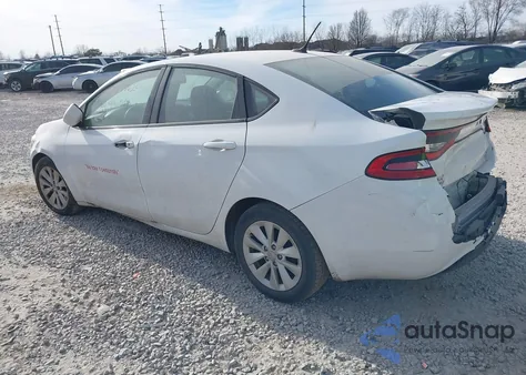 2014 Dodge Dart Sxt z USA, uszkodzony, nr VIN 1C3CDFBB6ED919704